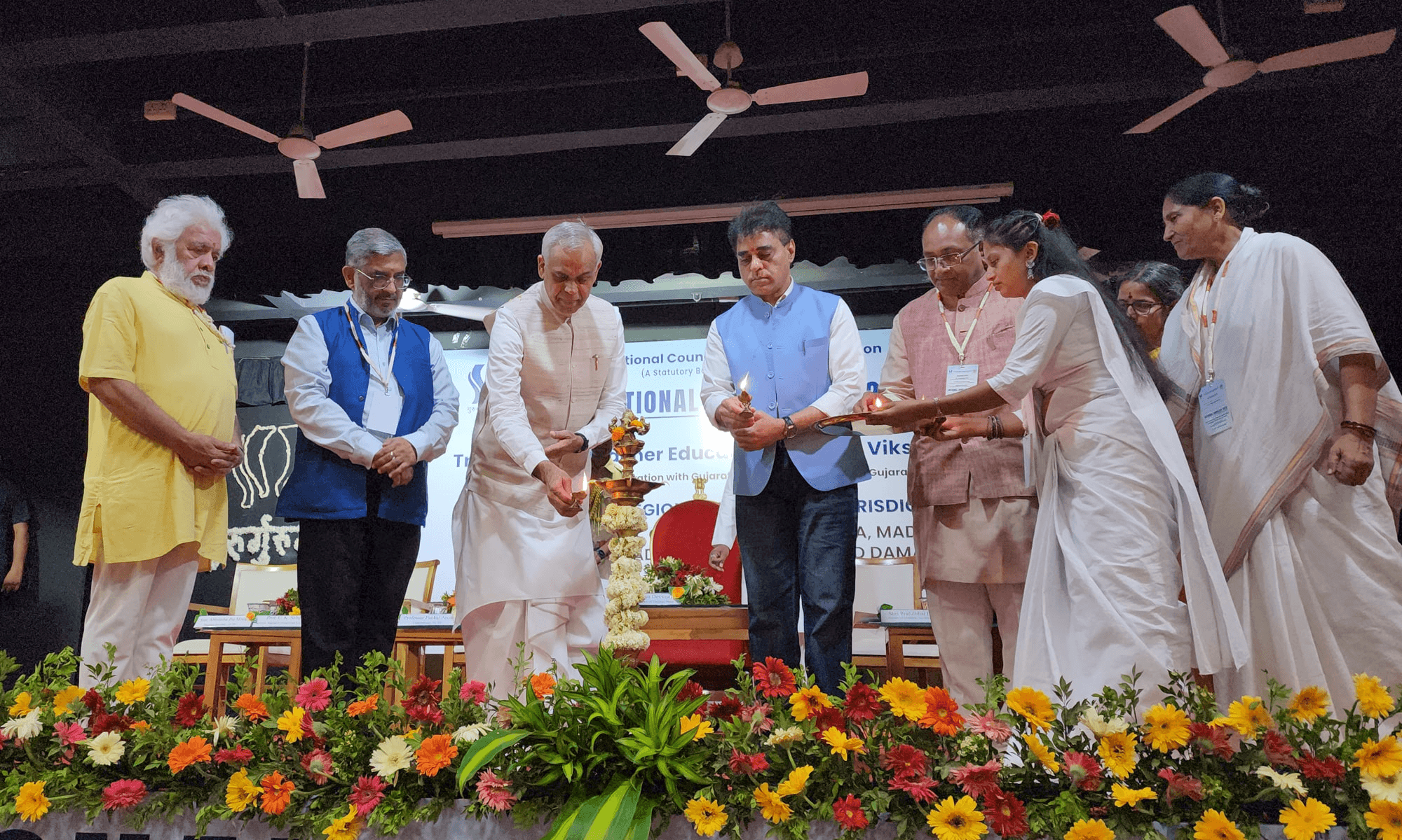 National Conclave lamp lighting ceremony